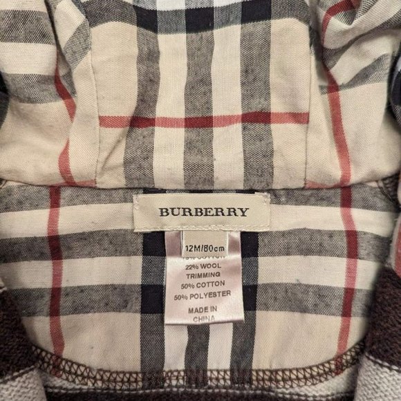 Burberry Baby Sweater 12 months - Picture 3 of 3